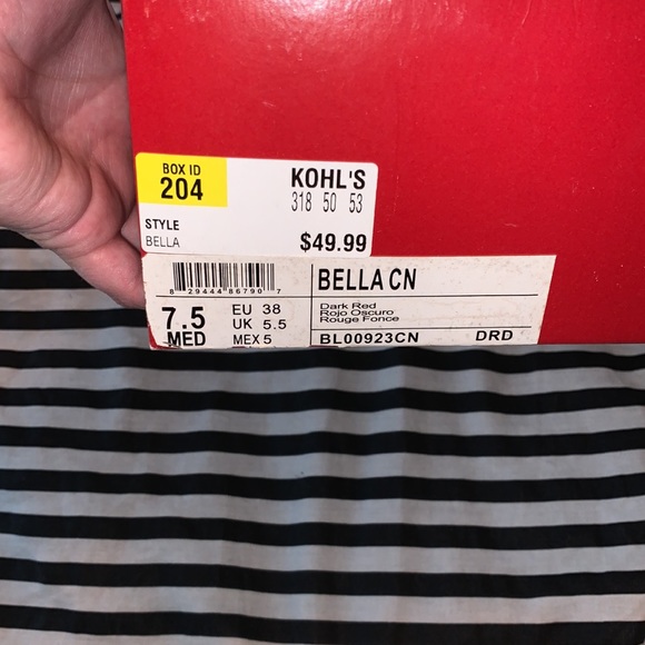 Bongo Red and Tan Heels - Picture 10 of 11